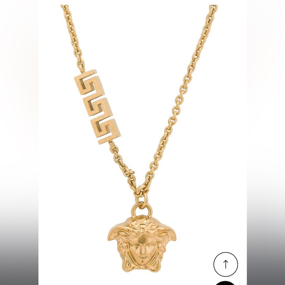 Versace Gold Medusa Ankle Bracelet